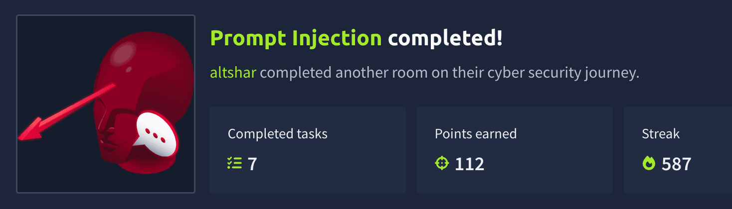 Prompt Injection (TryHackMe)